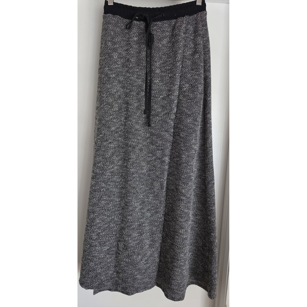 Knomadik by Daniel Patrick Women's Maxi Skirt Size S‎ Gray Cotton Blend USA Made